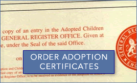 Legalised Adoption Certificates